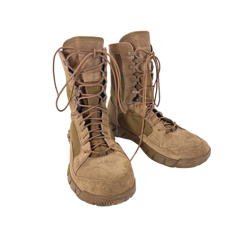 Oakley SI Light Assault 2 Tactical Boots Coyote Brown 11188-86W Mens 9.5 AS IS